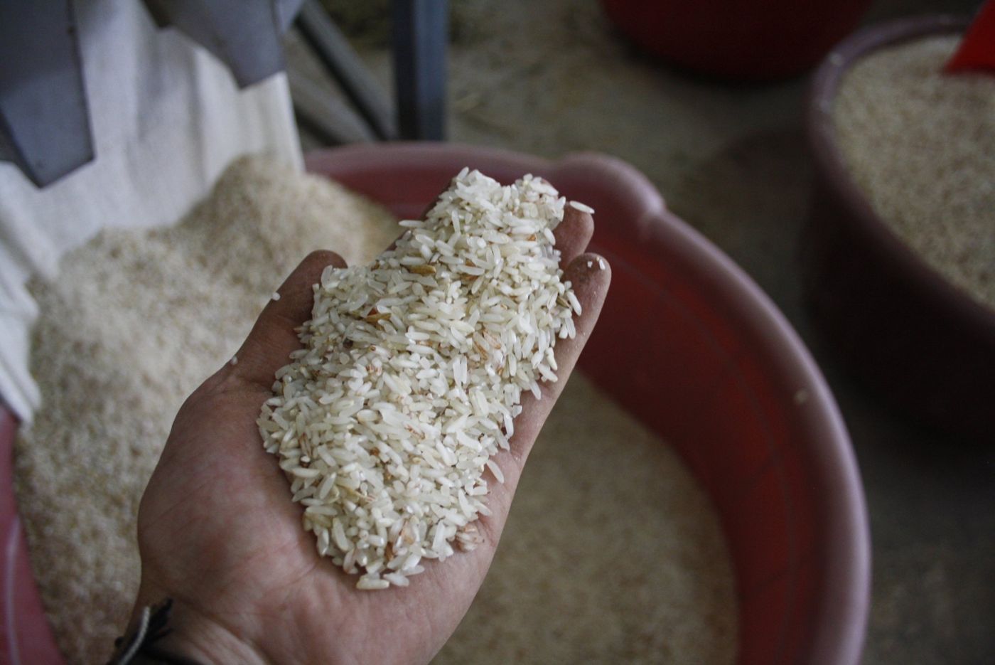 Riz blanc transformé au dépôt de Kalemie
